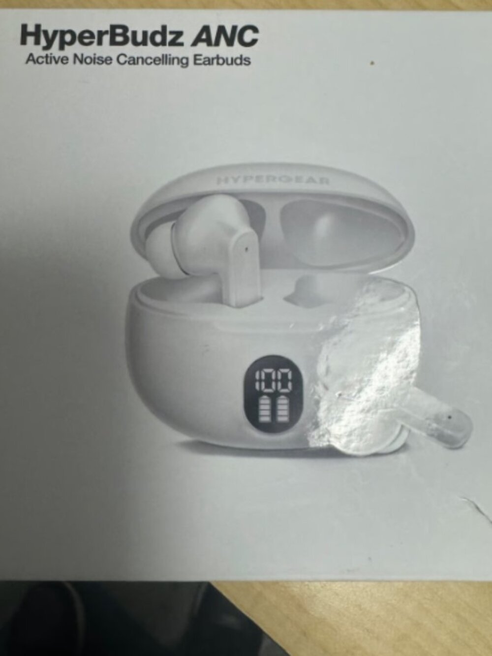HyperBudz ANC Active Noise Cancelling Earbuds